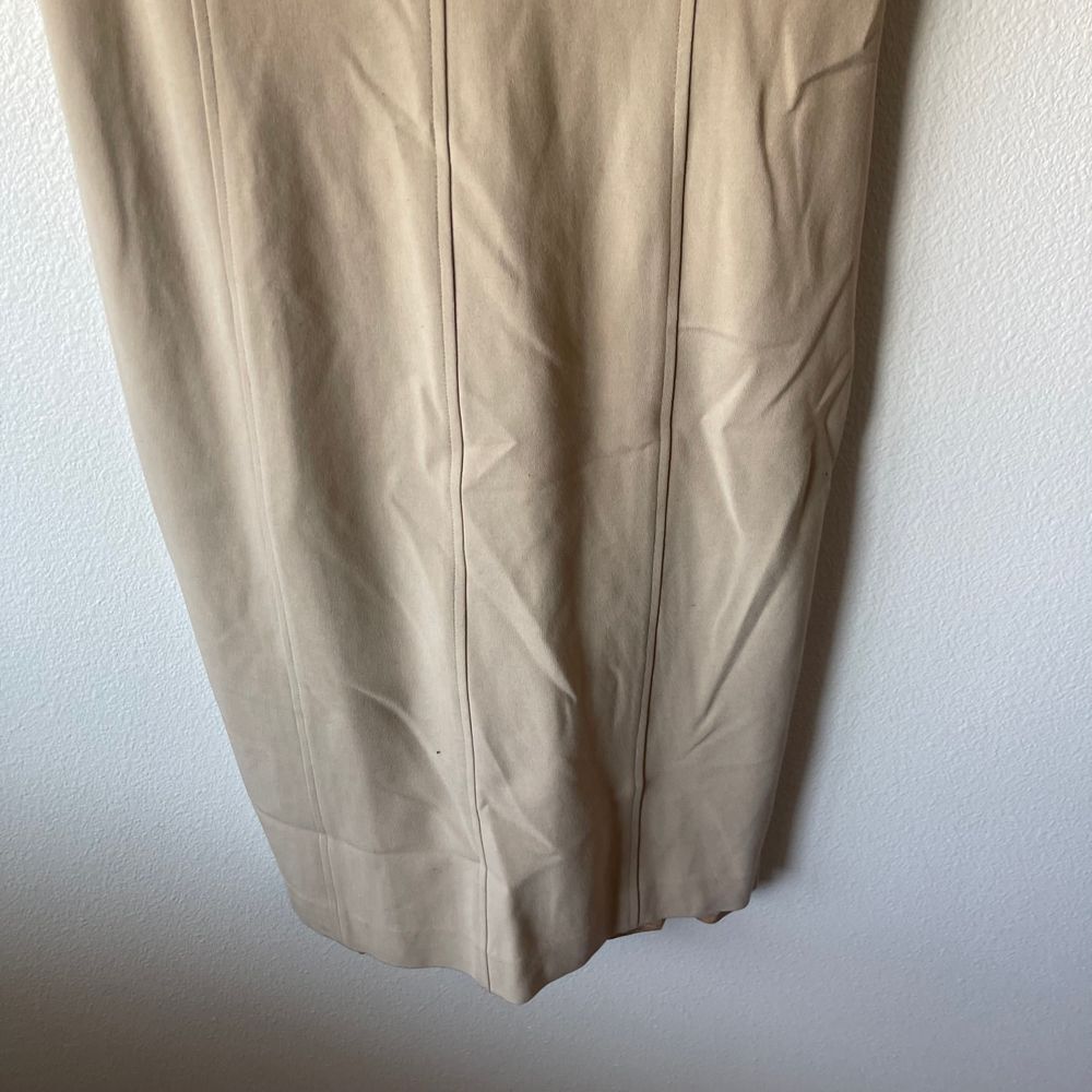 Ralph Lauren Black Label Nude Taupe Sheath Sleeveless Dress - Picture 4 of 8